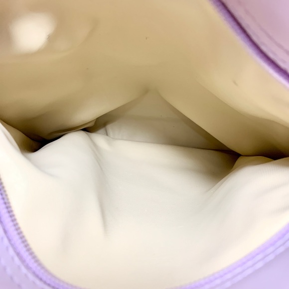 Lancaster Paris Pink Leather Convertible Bag shoulder backpack crossbody - Picture 7 of 8